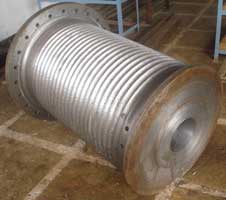 Completed Cable Drum of 100 ton Capacity Hoist For Thembu project