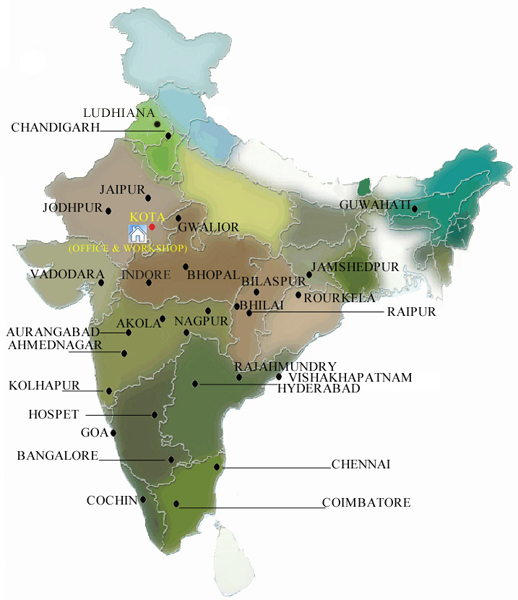 Agnee gearboxes Dealer Network in India
